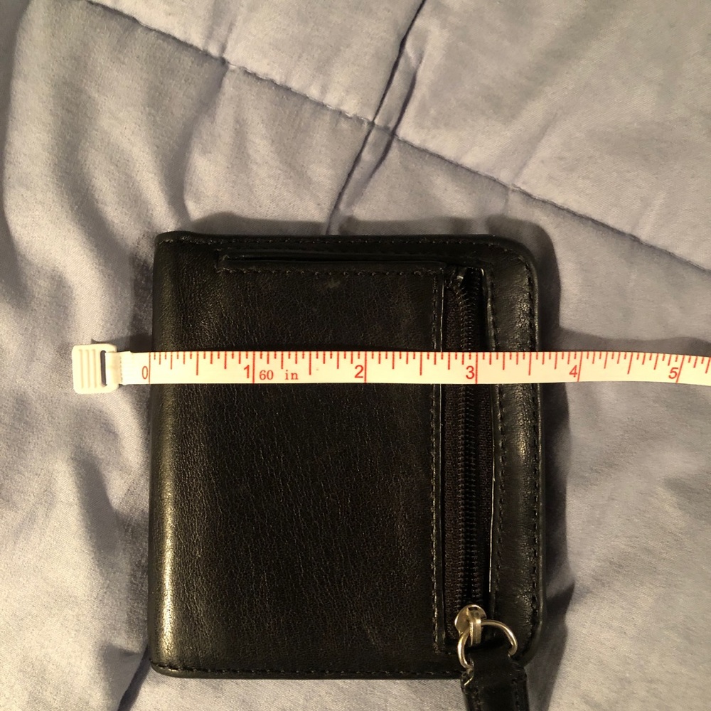 Coach New York black leather bifold wallet - Picture 6 of 7